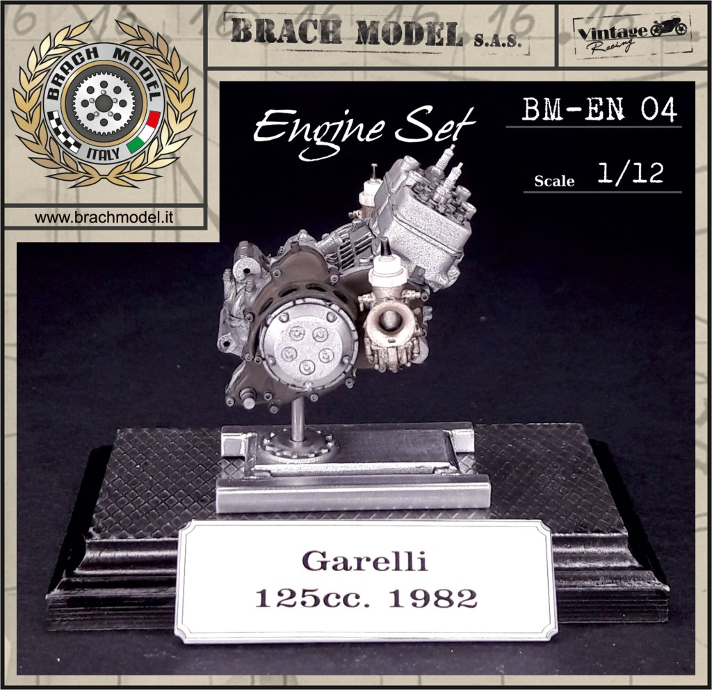 Engine Set Garelli 125cc. 1982